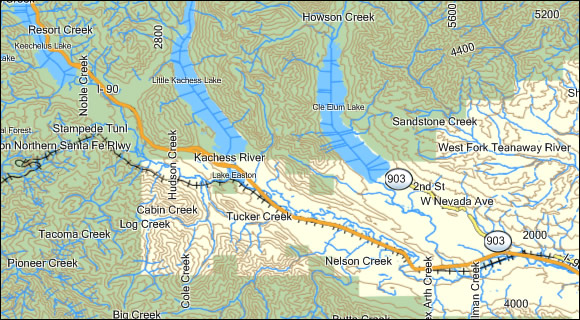 Washington 24K Topo Garmin Compatible Map - GPSFileDepot